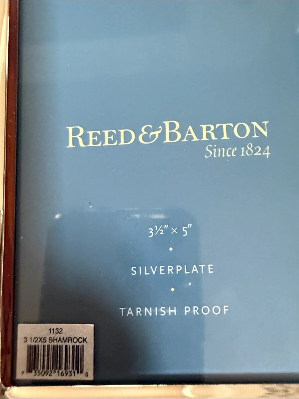Reed & Barton styling reflective